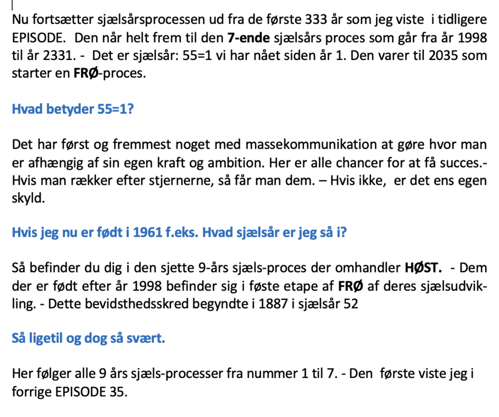 Vi er nu ep 10